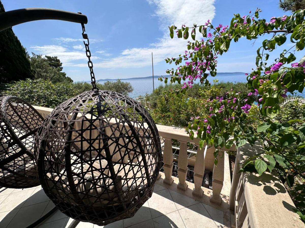 Luxury Seaside With Indoor Pool, Sauna, Padle Boards, Canoe And Mediterranean Garden - Miolin House Villa Trogir